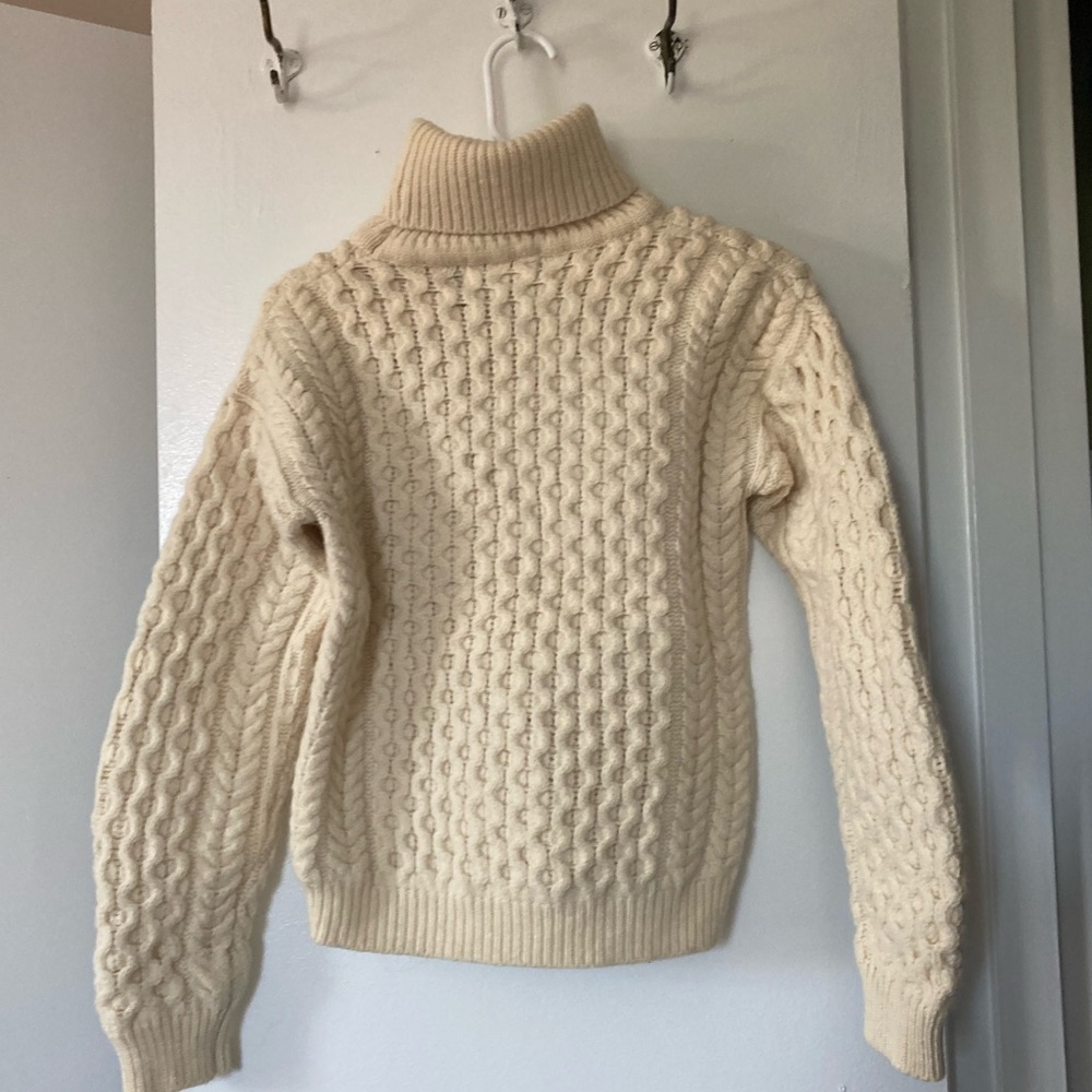 Irish Aran sweater (100% wool)